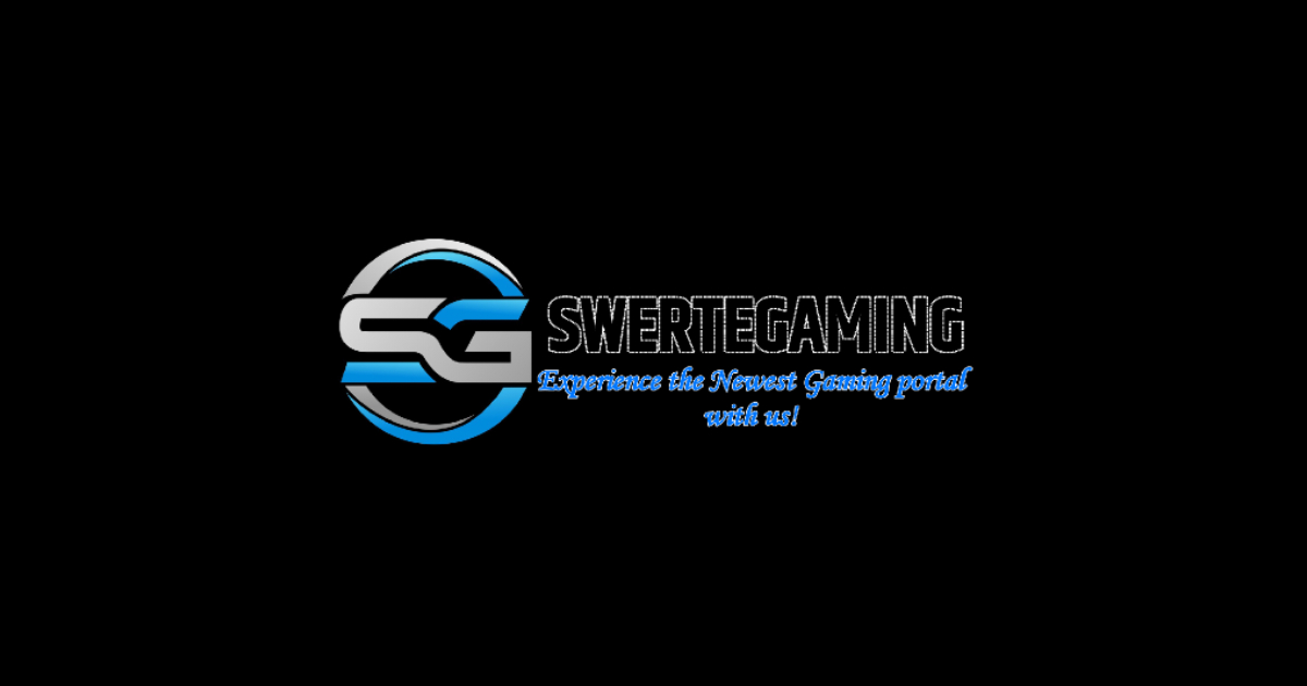 Main banner showing Swerte Gaming Casino with welcome offer and popular games for Filipino players